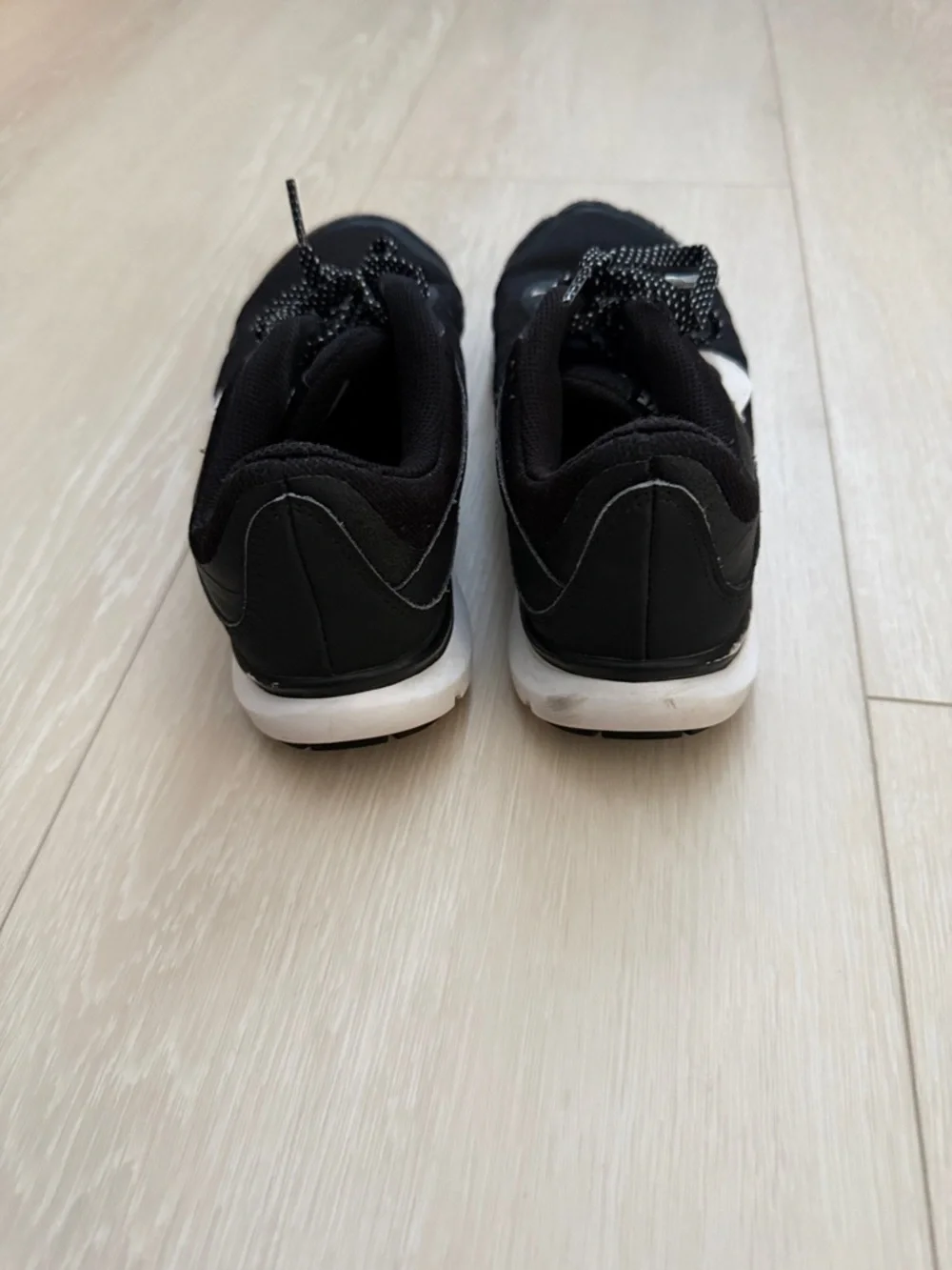 ✨ Nike Dual-Tone Black and White Shoes